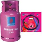 Bộ bình gas Petrovietnam 12kg